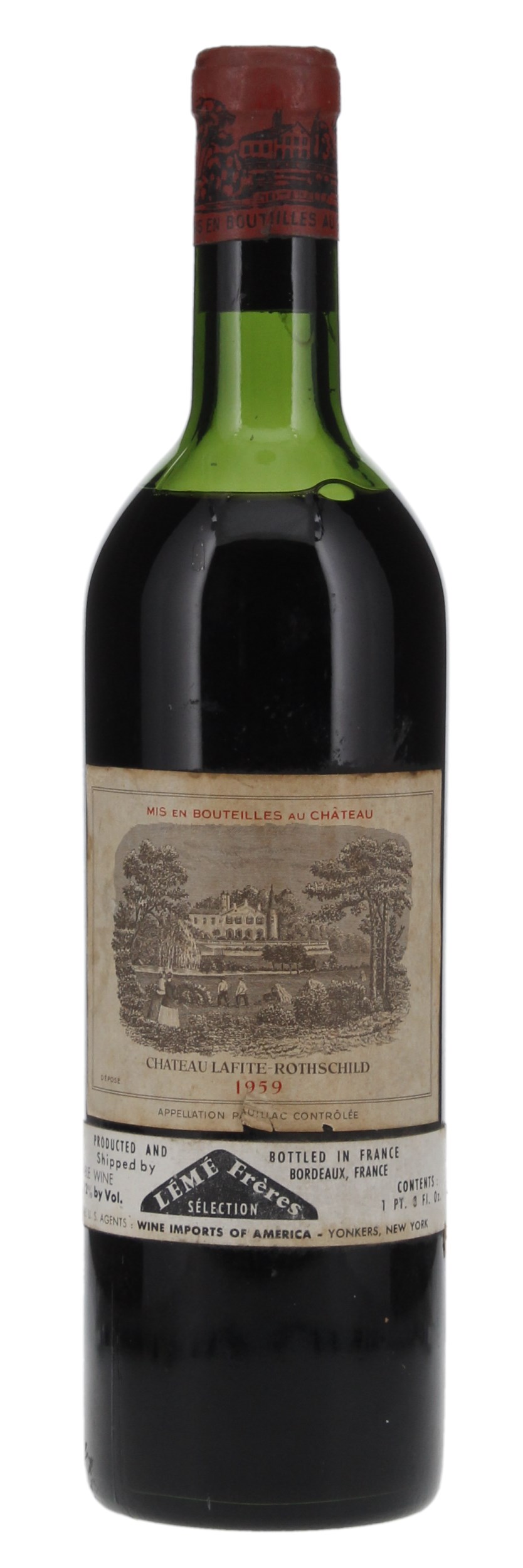 1959 Château LafiteRothschild Bordeaux Red Blends (Claret) Premier Cru