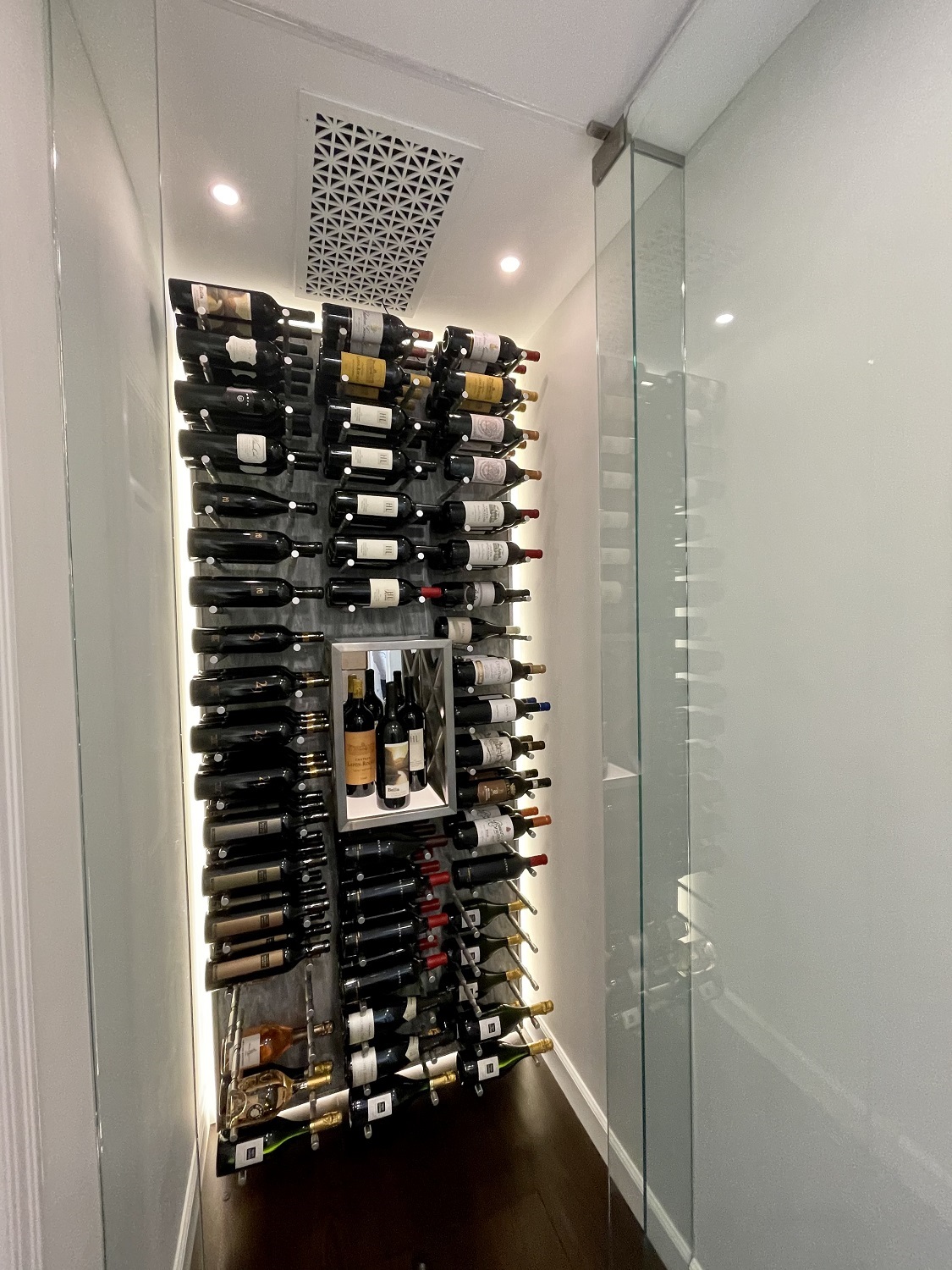 Deluxe Modern Wine Cellars Coastal Custom Wine Cellars