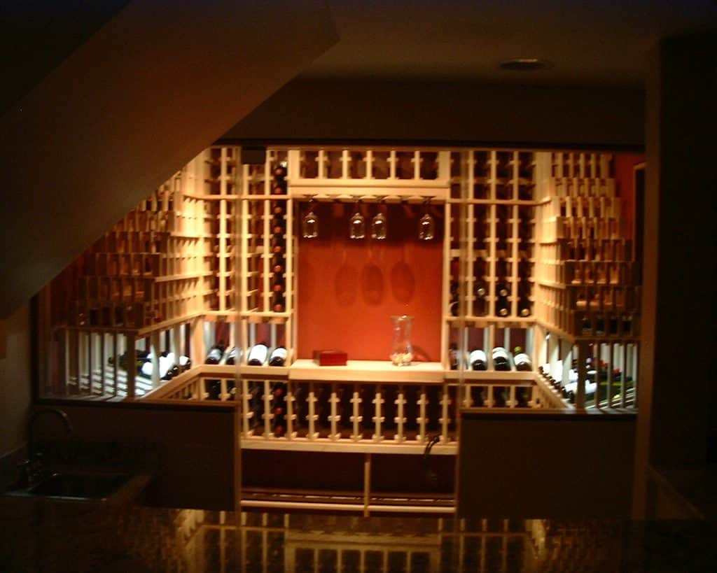 residential wine cellar
