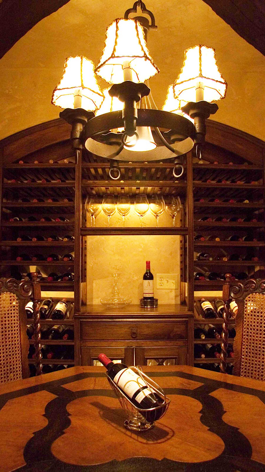 Expensive Wine Cellar Built in Basement Private Cellars Collecting