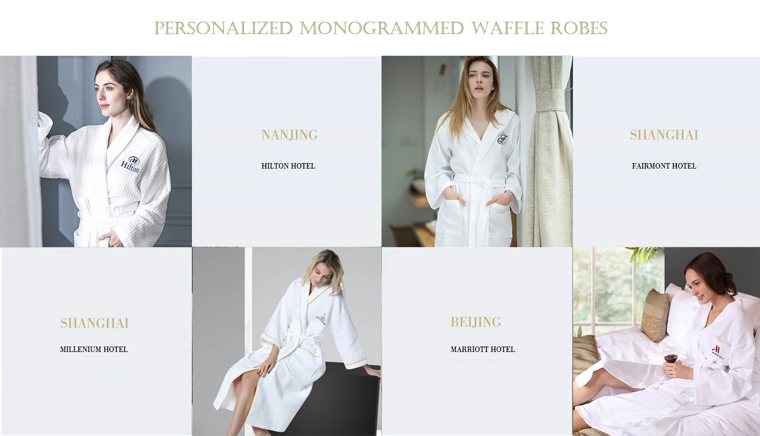 Luxury Waffle Bathrobe Womens Winfly
