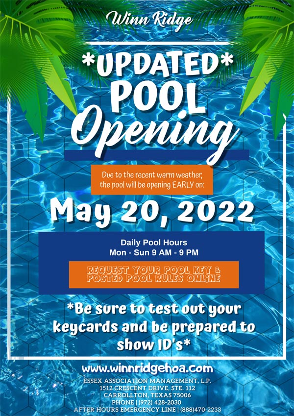 Winn Ridge HOA, Homeowners Association, City of Aubrey, Texas, HOA