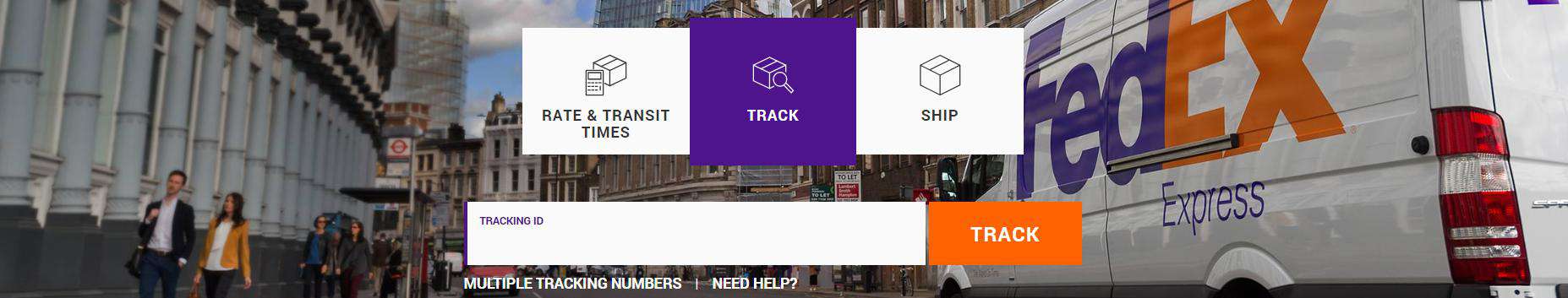 Tracking Your Shipment or Packages FedEx