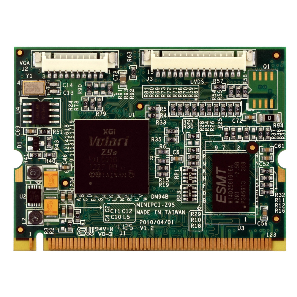 MiniPCI video card and CRT cable WinSystems