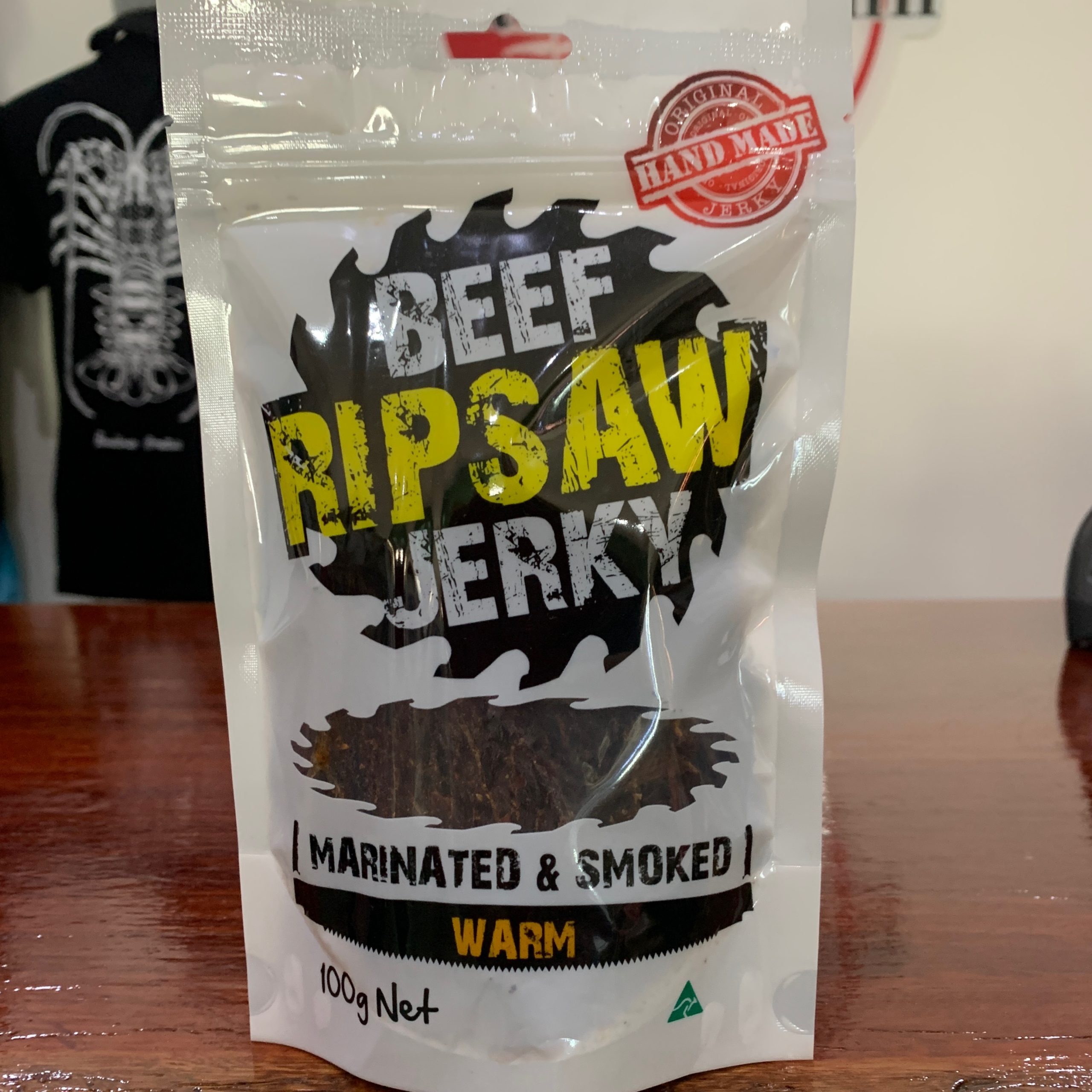 Ripsaw Jerky Beef (Warm) 100gms Winter & Mann