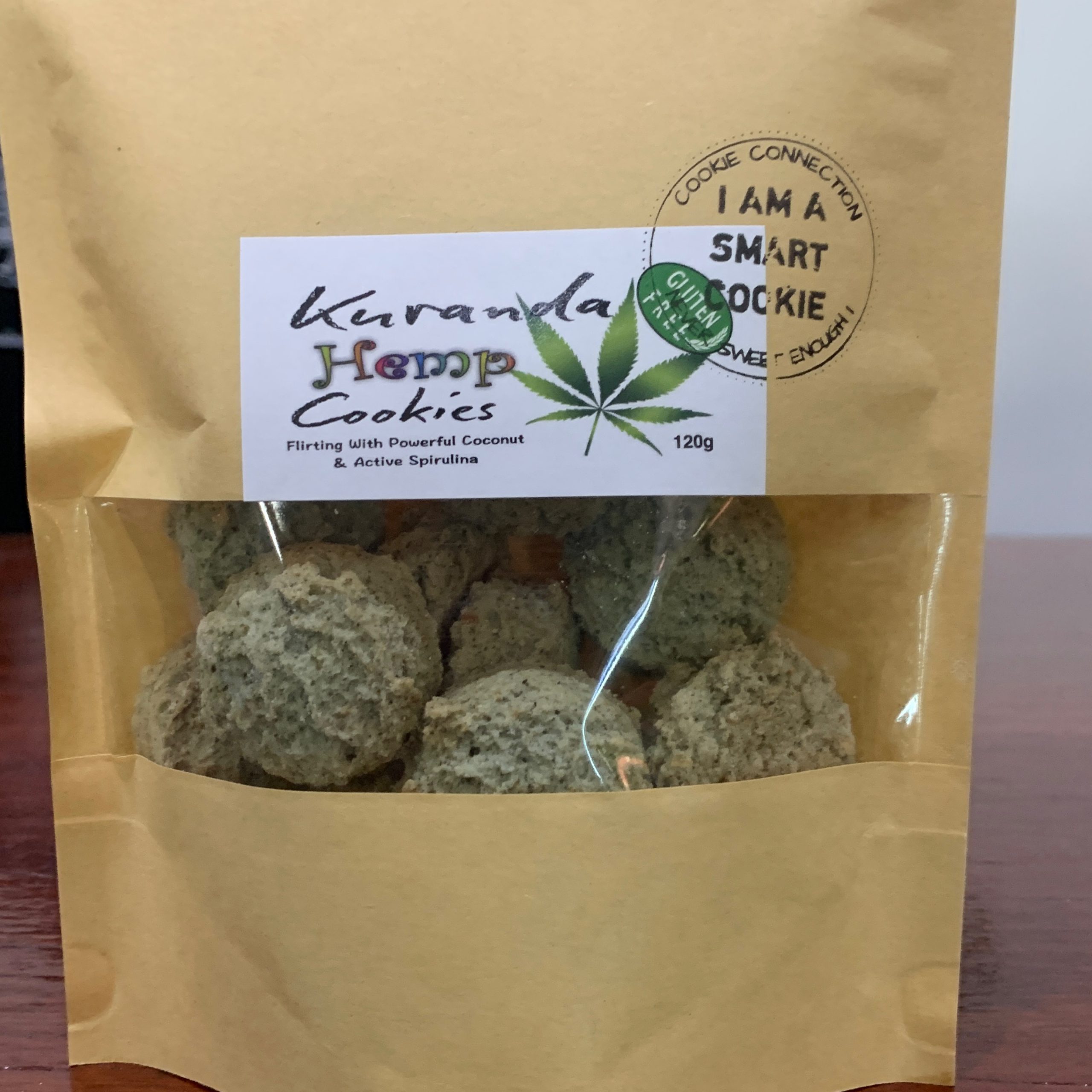 Kuranda Cookies Hemp And Spirulina Winter & Mann