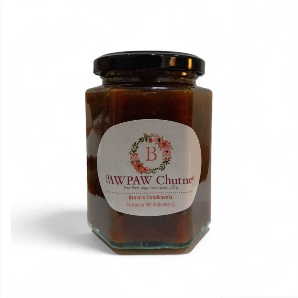 Broso’s Pawpaw Chutney Winter & Mann