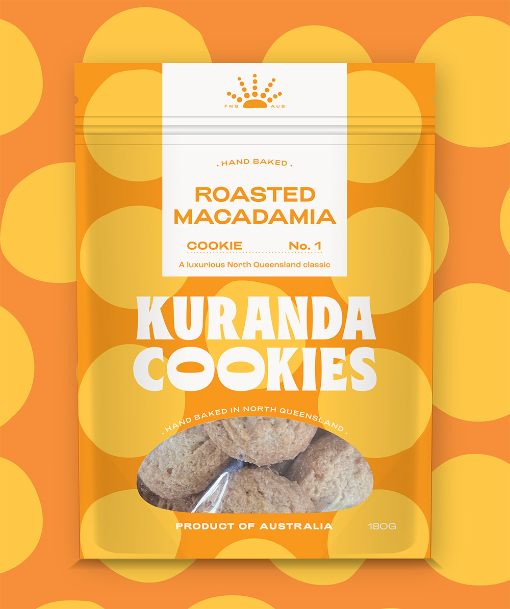 Kuranda Cookies Roasted Macadamia 180g Winter & Mann