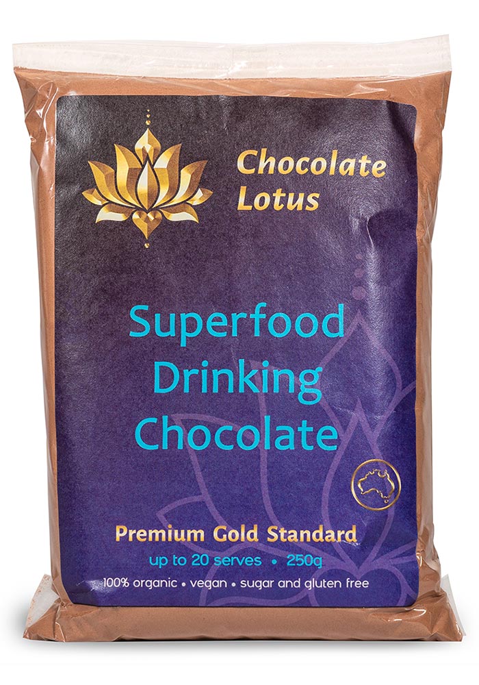 Chocolate Lotus Superfood Drinking Chocolate 250g Winter & Mann