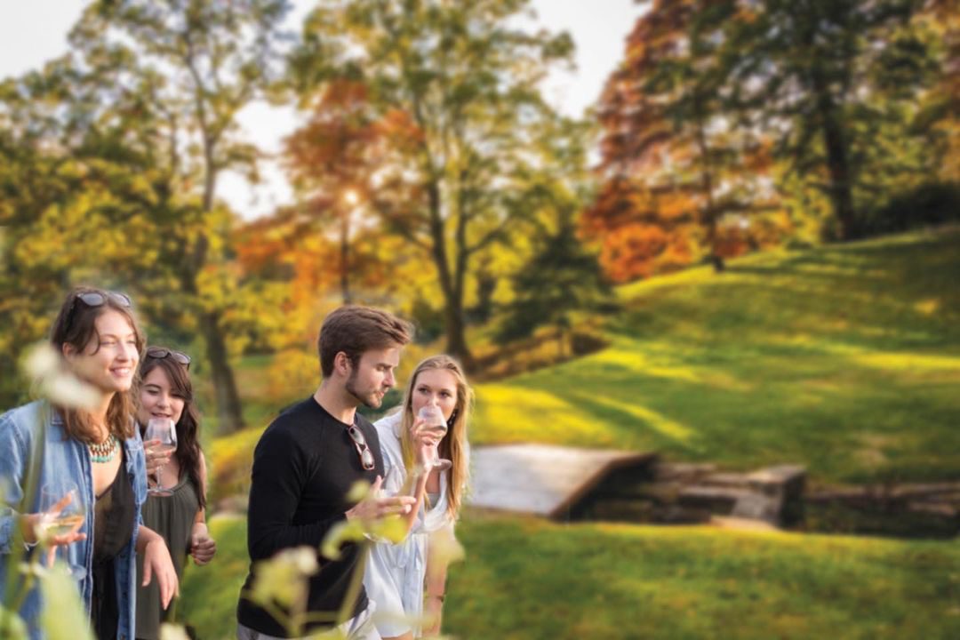 Wine through Winterthur Autumn Walking Wine Tasting Winterthur