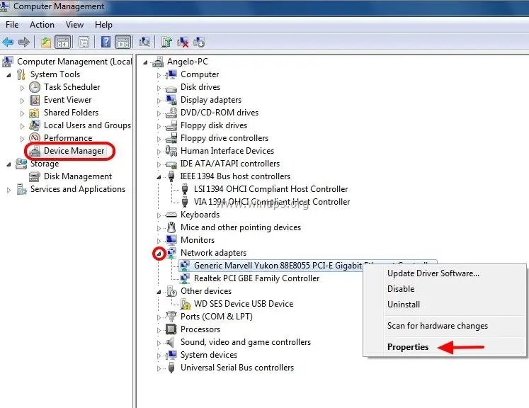 Windows 7 NOT shutdown completely problem Solved