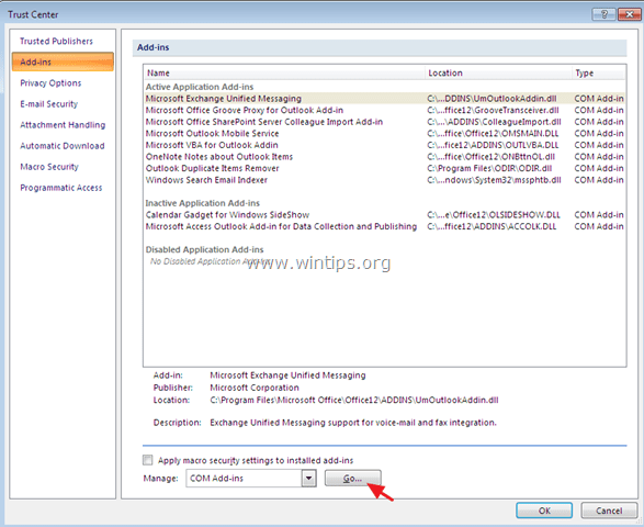 Disable Word 2003 Addin permanently social.msdn.microsoft.com