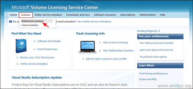 How to View the RDS CALS Authorization Number and License Number in