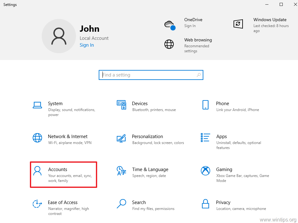 How to Block sites on Windows 10.
