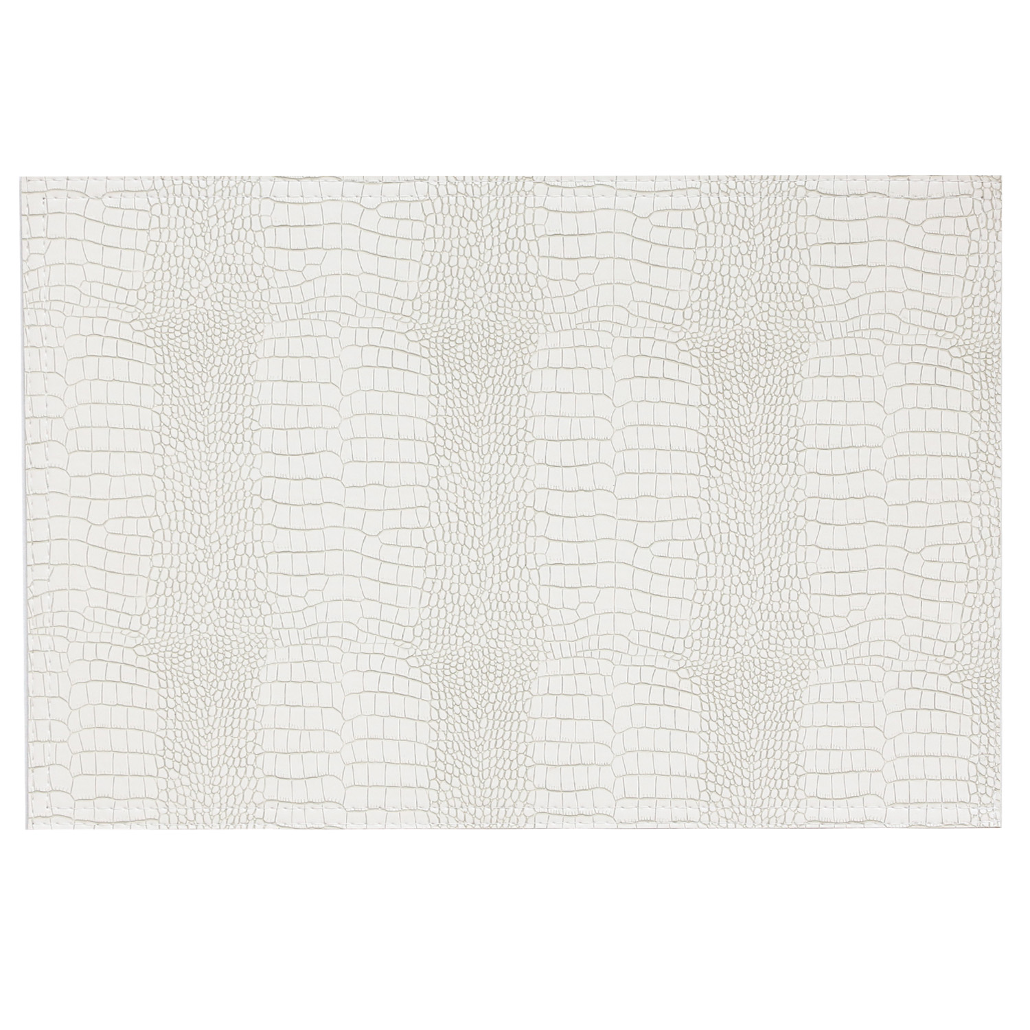Wintop Ivory Crocodile B Embossed Placemat Wintop Thymat Placemats