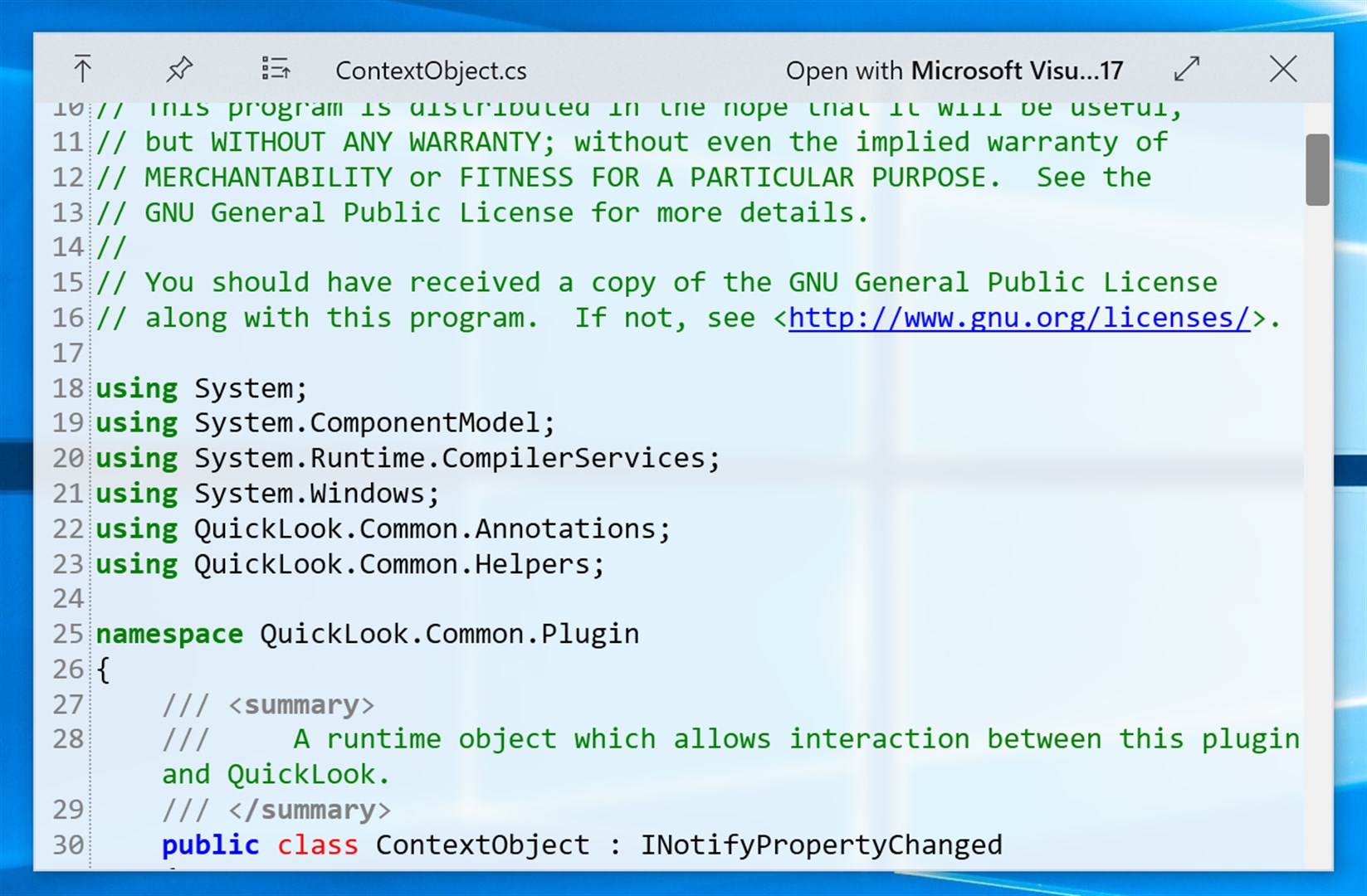 QuickLook Download Kostenlos & schnell auf WinTotal.de