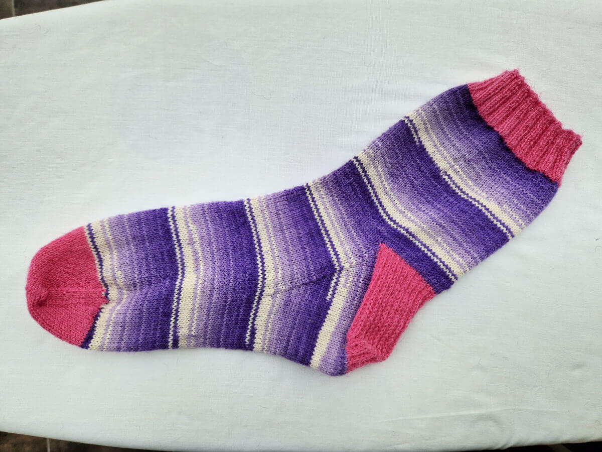 Blocking socks without sock blockers Winwick Mum
