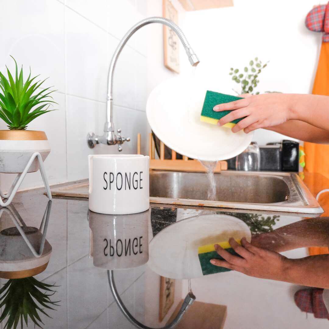 Ceramic Sponge Holder For Kitchen Sink White Ceramic Porcelain Sponge Holder for Kitchen Sink Farmhouse Home