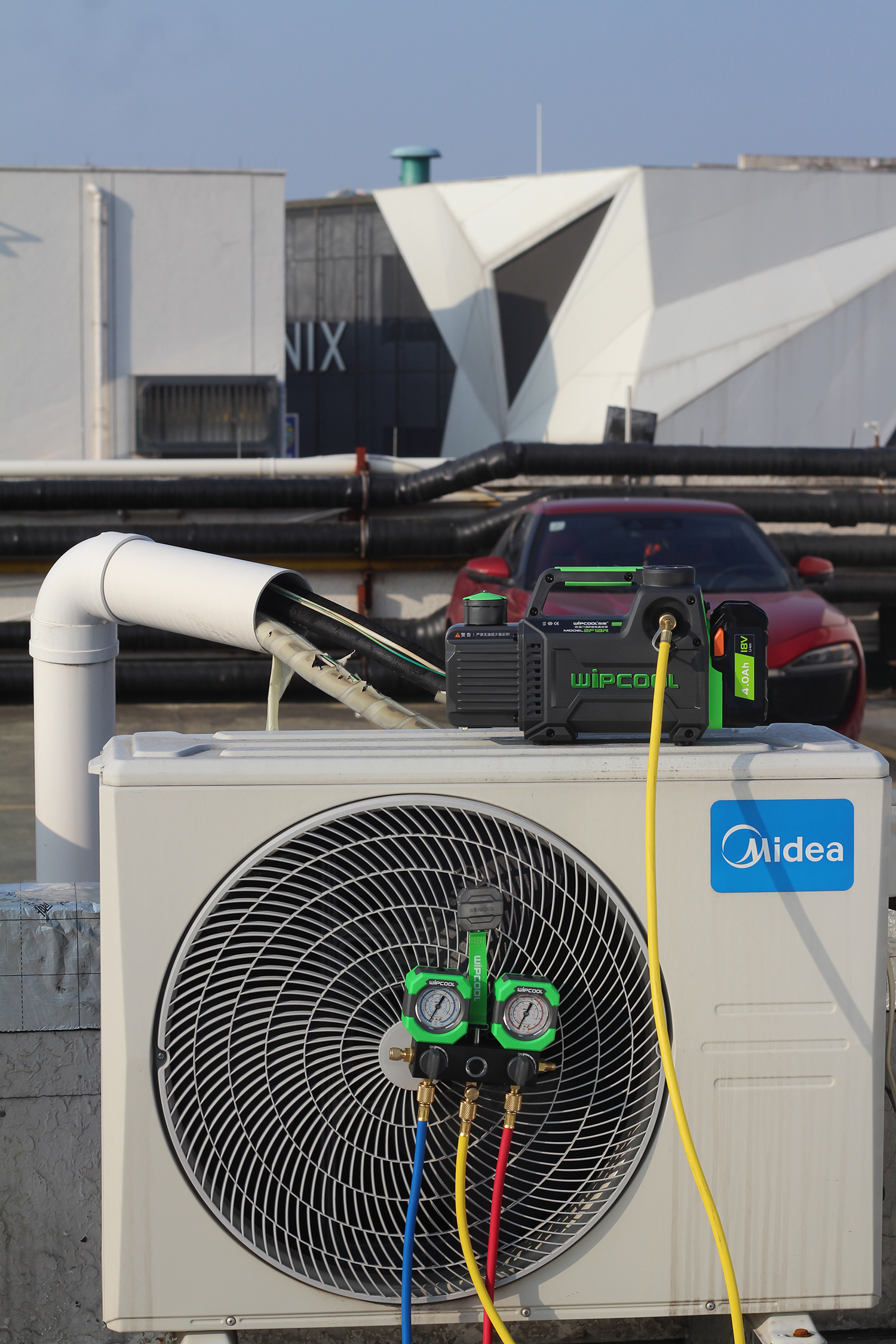 Europe style for R600a Vacuum Pump Cordless HVAC Refrigeration Vacuum