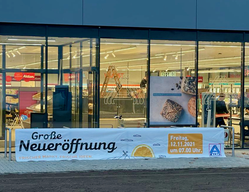 Waren Nach nur sechs Monaten Bauzeit ALDI » Wir sind