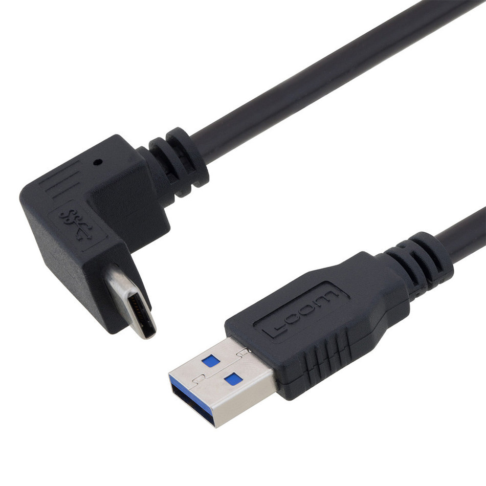 USB 3.0 rightangle TypeC cable assemblies for highspeed data transfer