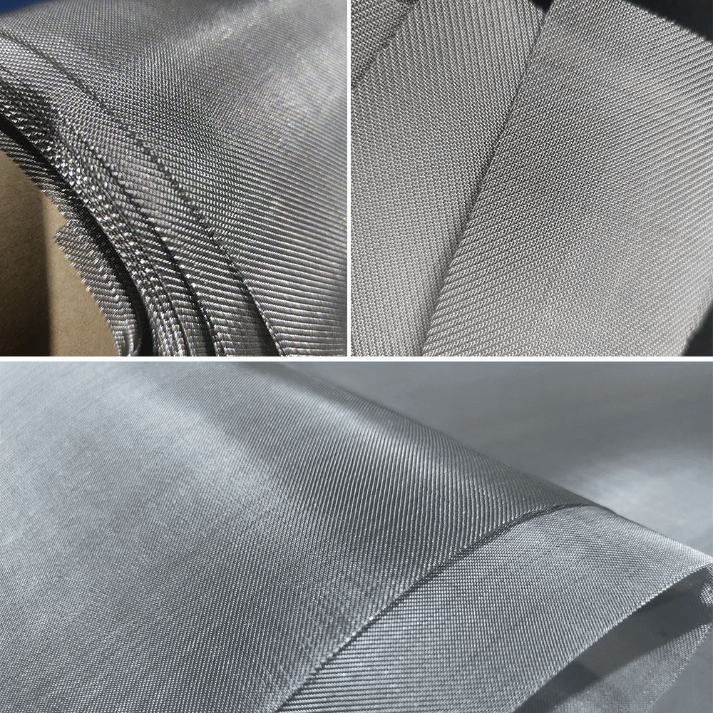 China 80 100 120 400 Micron China Suppliers Nickel Wire Mesh