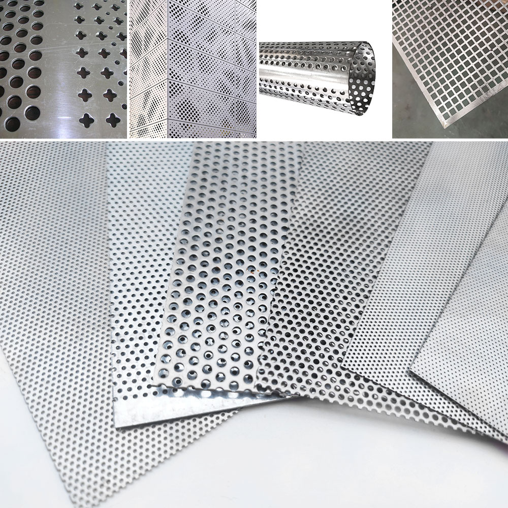 China Mild Steel and Galvanized and Stainless Steel Perforated Metal