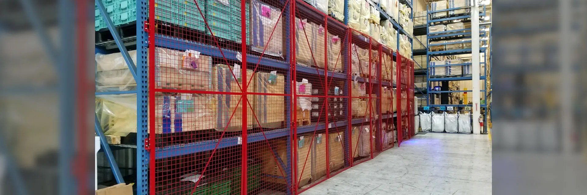 Pallet Rack Security Cage Enclosures WireCrafters
