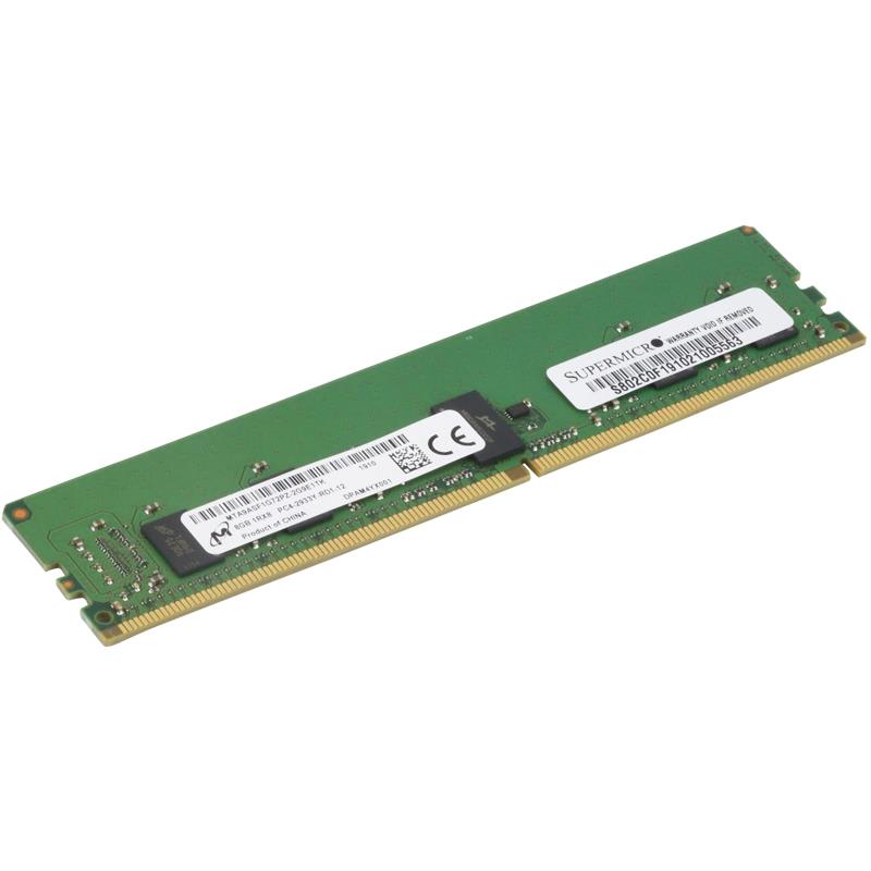 Supermicro MEMDR480LCL01ER29 Memory 8GB DDR4 2933MHz RDIMM Wiredzone