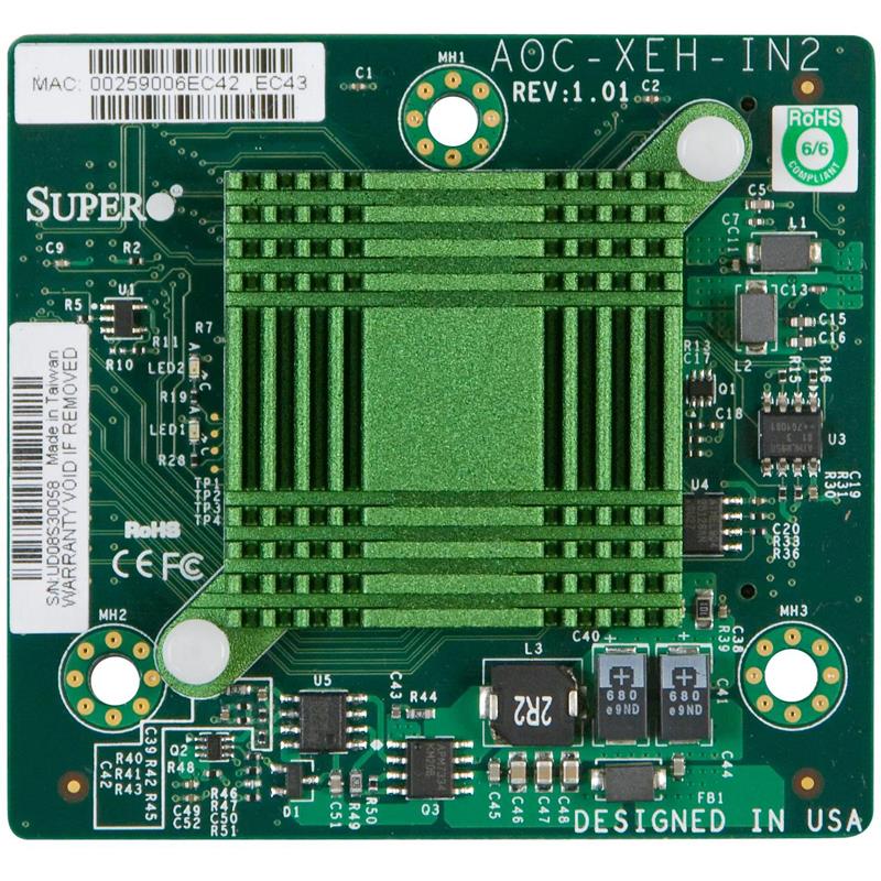Supermicro AOCXEHiN2 Blade Mezzanine Card Wiredzone
