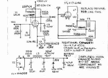 Johnson Viking II Repair, Modification, and WARC Bands