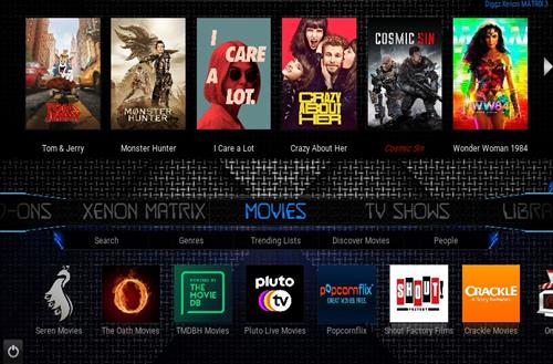 Cómo instalar el complemento Xenon Kodi 19 Matrix
