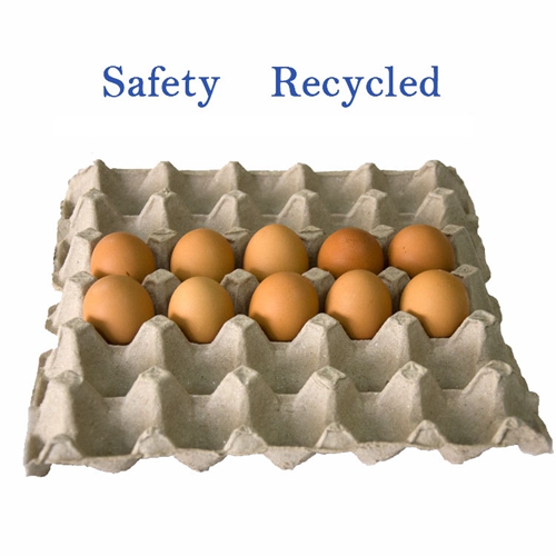 Ecofriendly pulp egg carton 30 cell recycle paper egg box