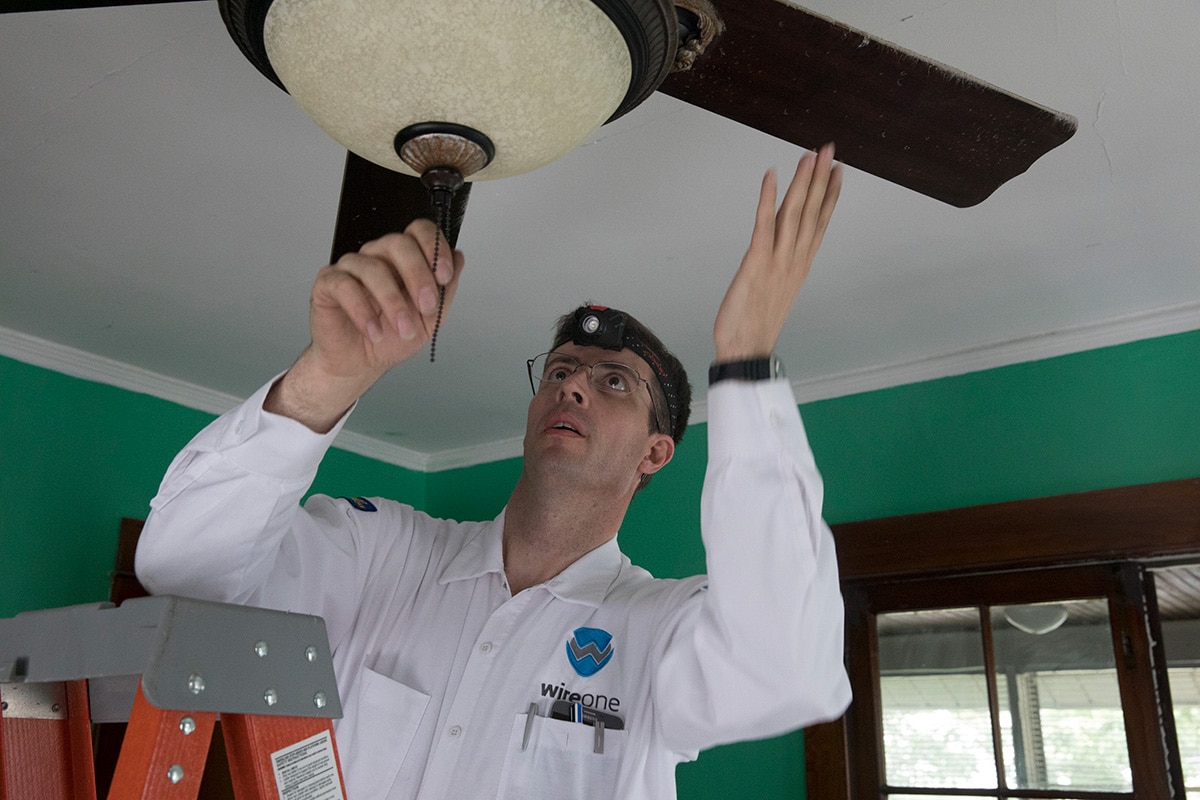 Ceiling Fan Installation WIREONE Your Neighborhood Electrician