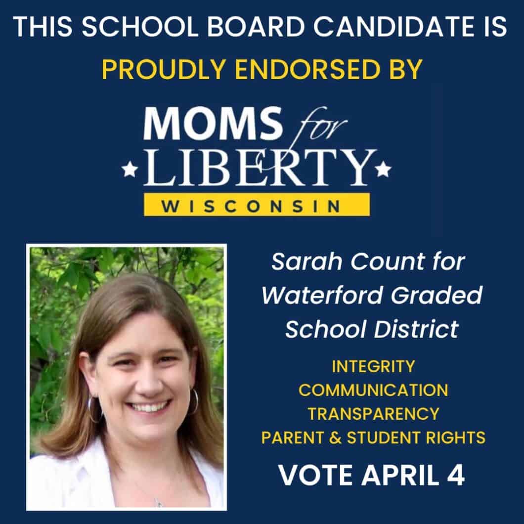 Waterford Graded School District Candidate Sarah Count Why I'm Running.(04)