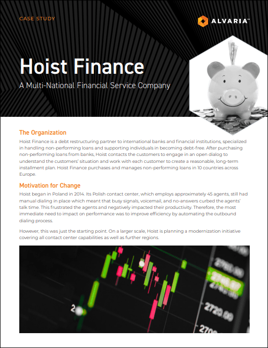 Hoist Finance A MultiNational Financial Service Company WisdomInterface