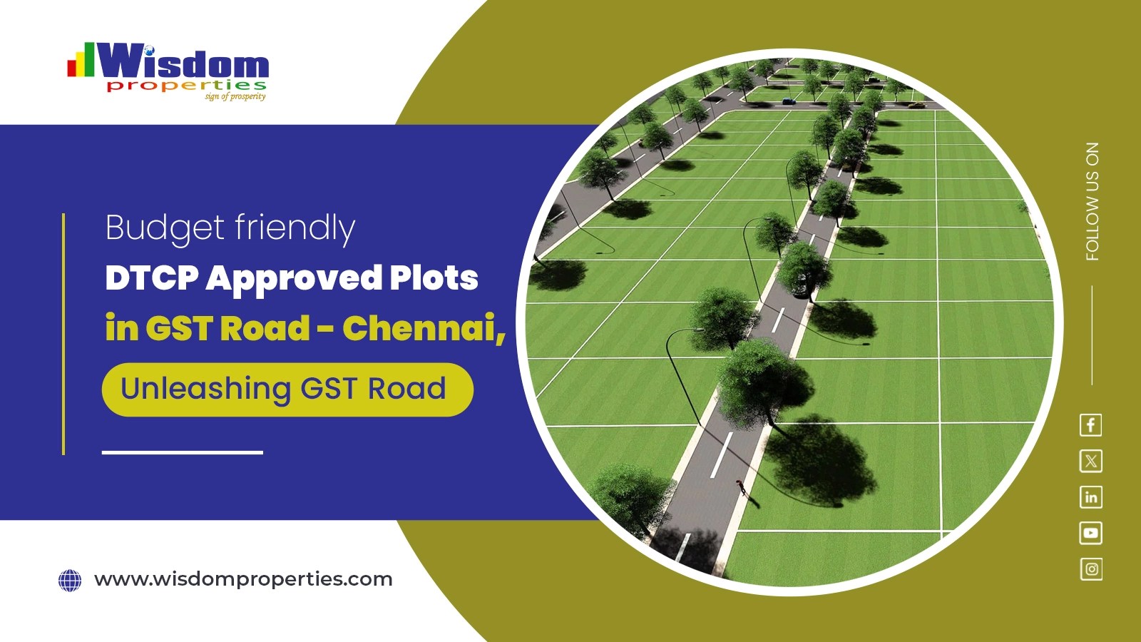 Location Matters Advantages of investing a Plot Near GST Road