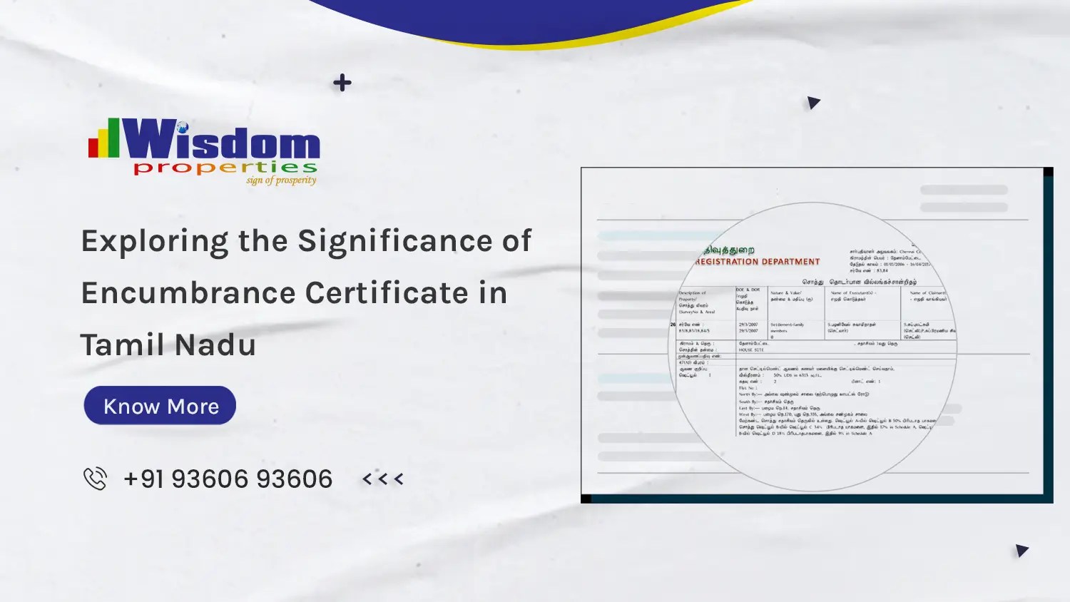 Understanding Encumbrance Certificate in Tamil Nadu