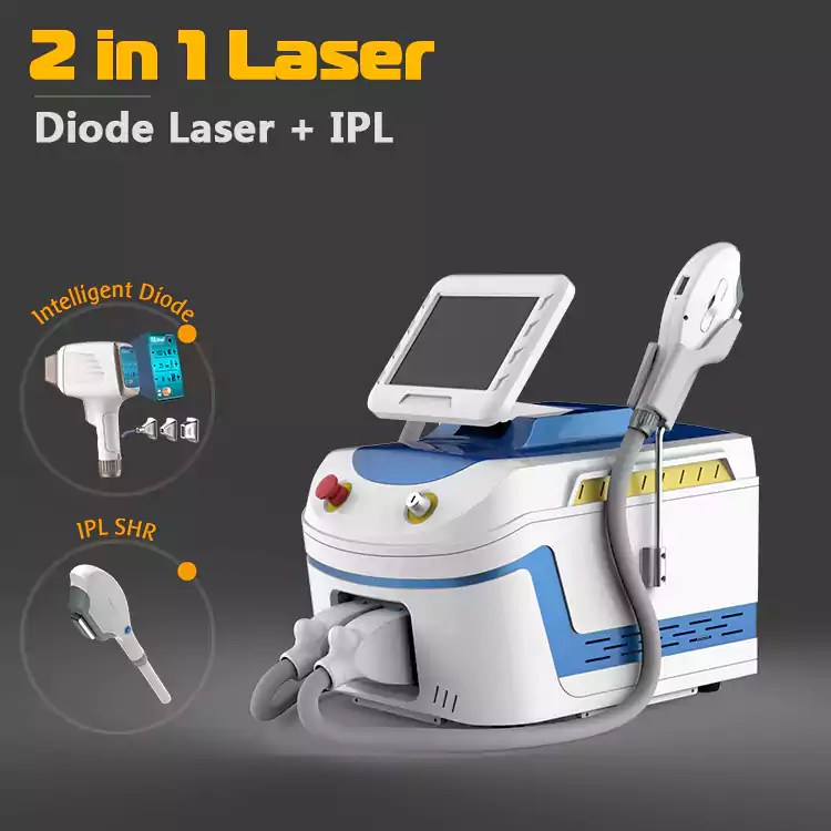 Portable Diode Laser IPL 2 in 1 Beauty Device Stelle Laser