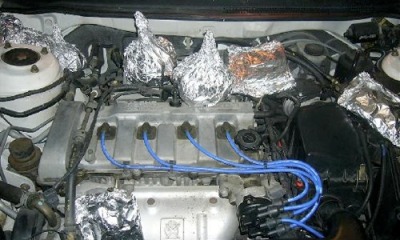 Cooking great meals with your car engine. The heat is on.