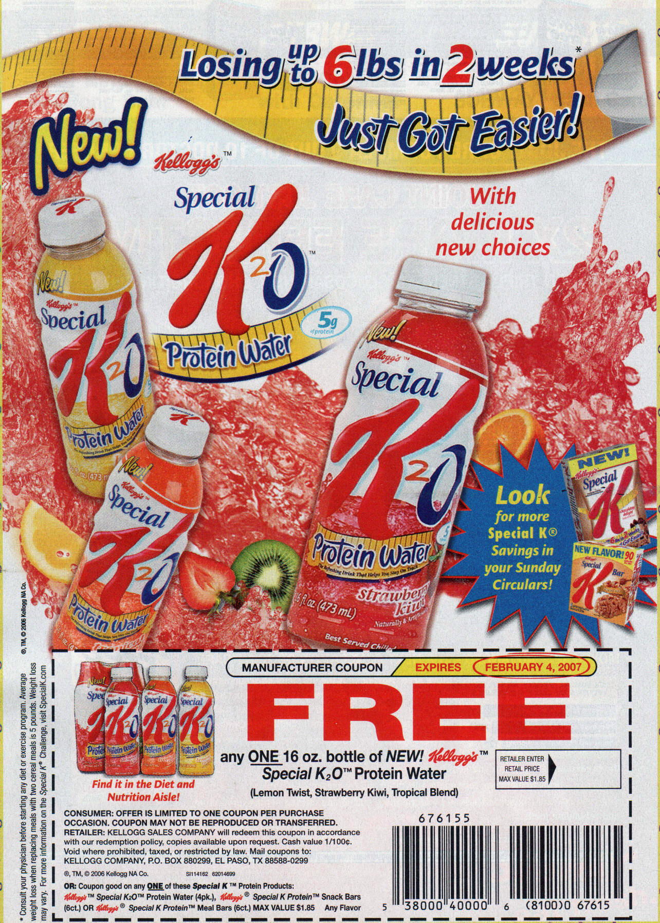 The Protein Water Scam Kellog's Special K2O Can Do Anything!
