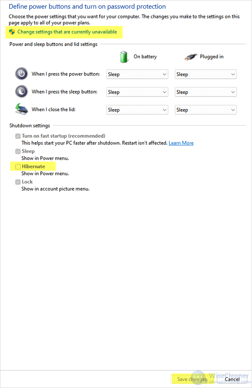 Enable and Disable Hibernation on Windows 11