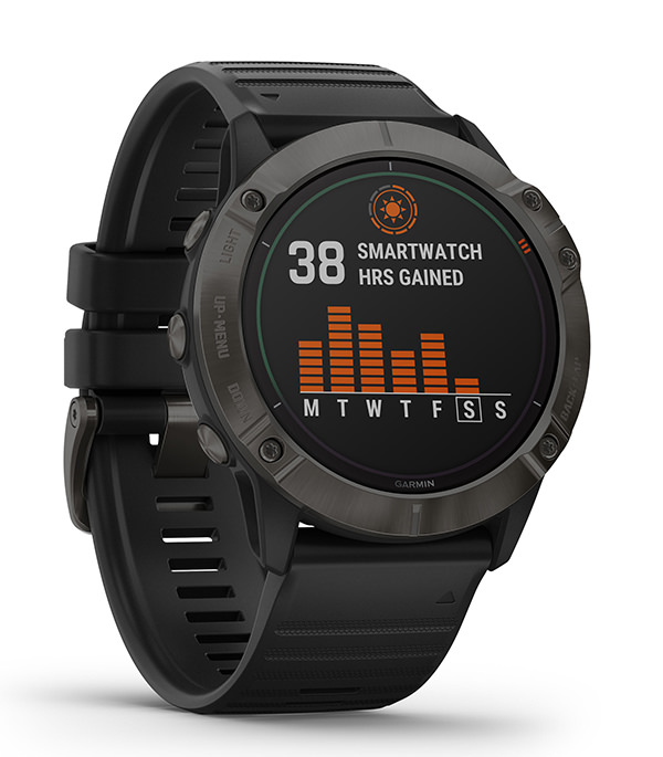 Garmin Fenix 6, also in version 6X Pro Solar Edition with solar
