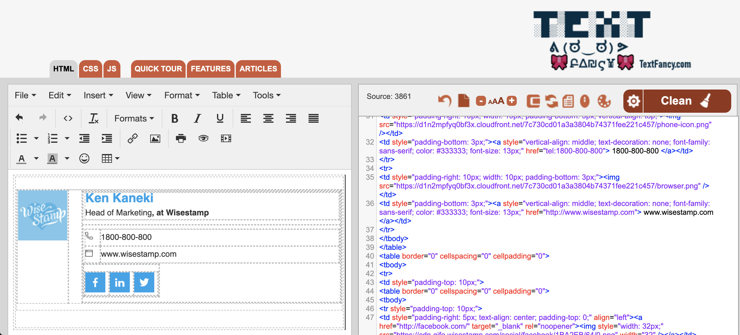Add a responsive HTML signature in Gmail (1 minute guide)
