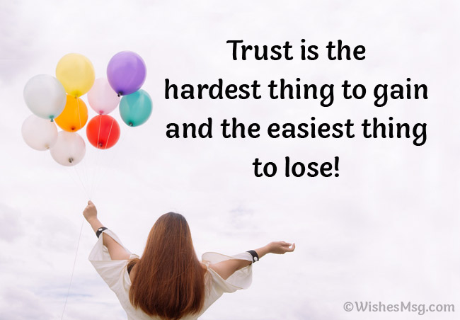 trust messages for my love 70+ Trust Messages And Inspirational Quotes | Wishesmsg
