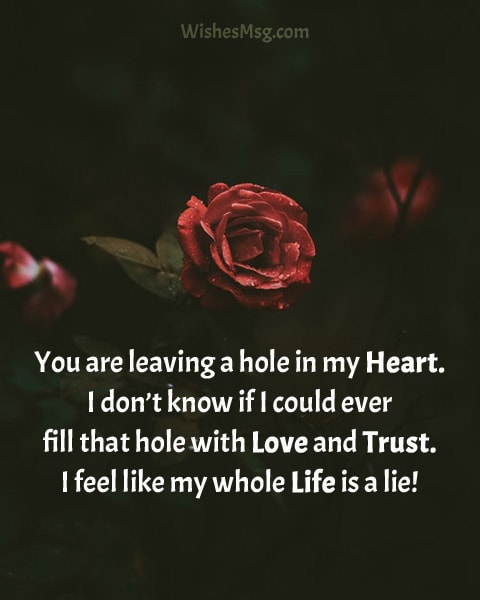 Cool Break Up Messages For Her Ideas Breakup Messages For Boyfriend Or Girlfriend - Wishesmsg
