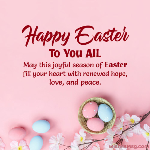 150 Happy Easter Wishes, Messages & Greetings | Wishesmsg