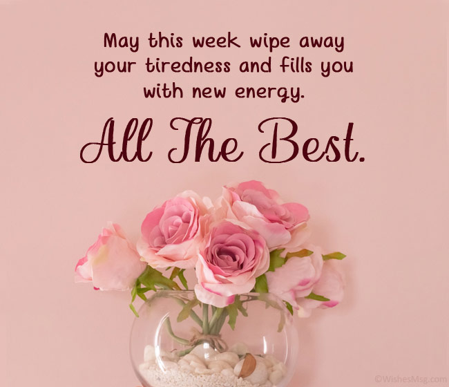 Happy New Week Wishes, Prayer and Messages WishesMsg (2022)