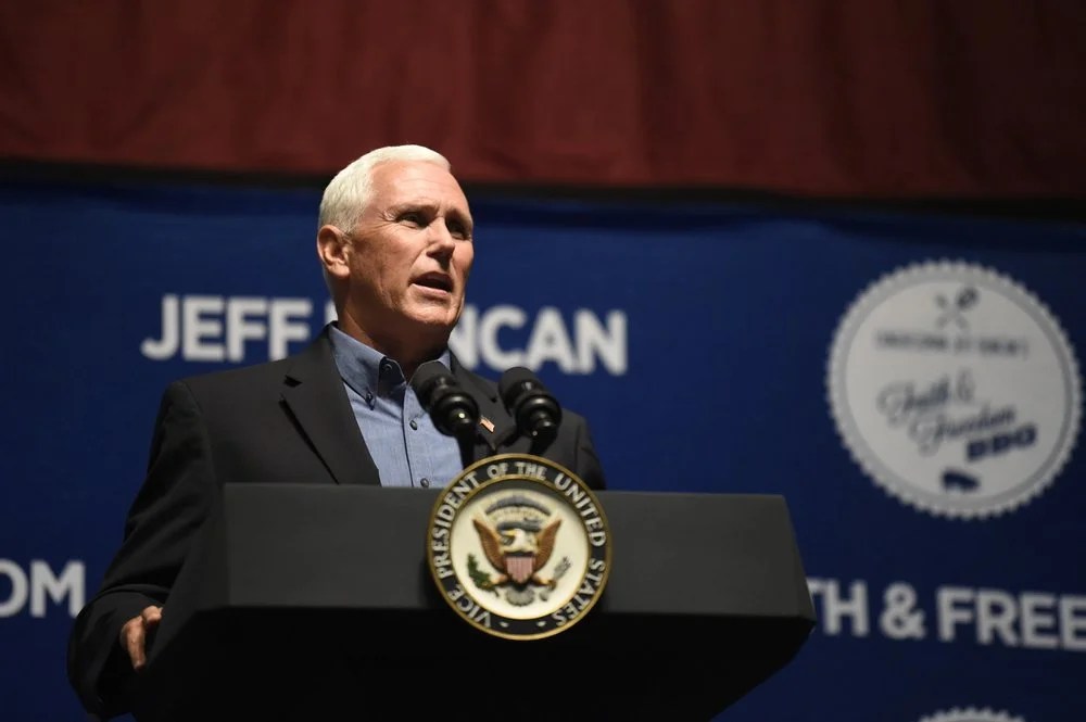 Pence says Trump a better choice than any Democratic