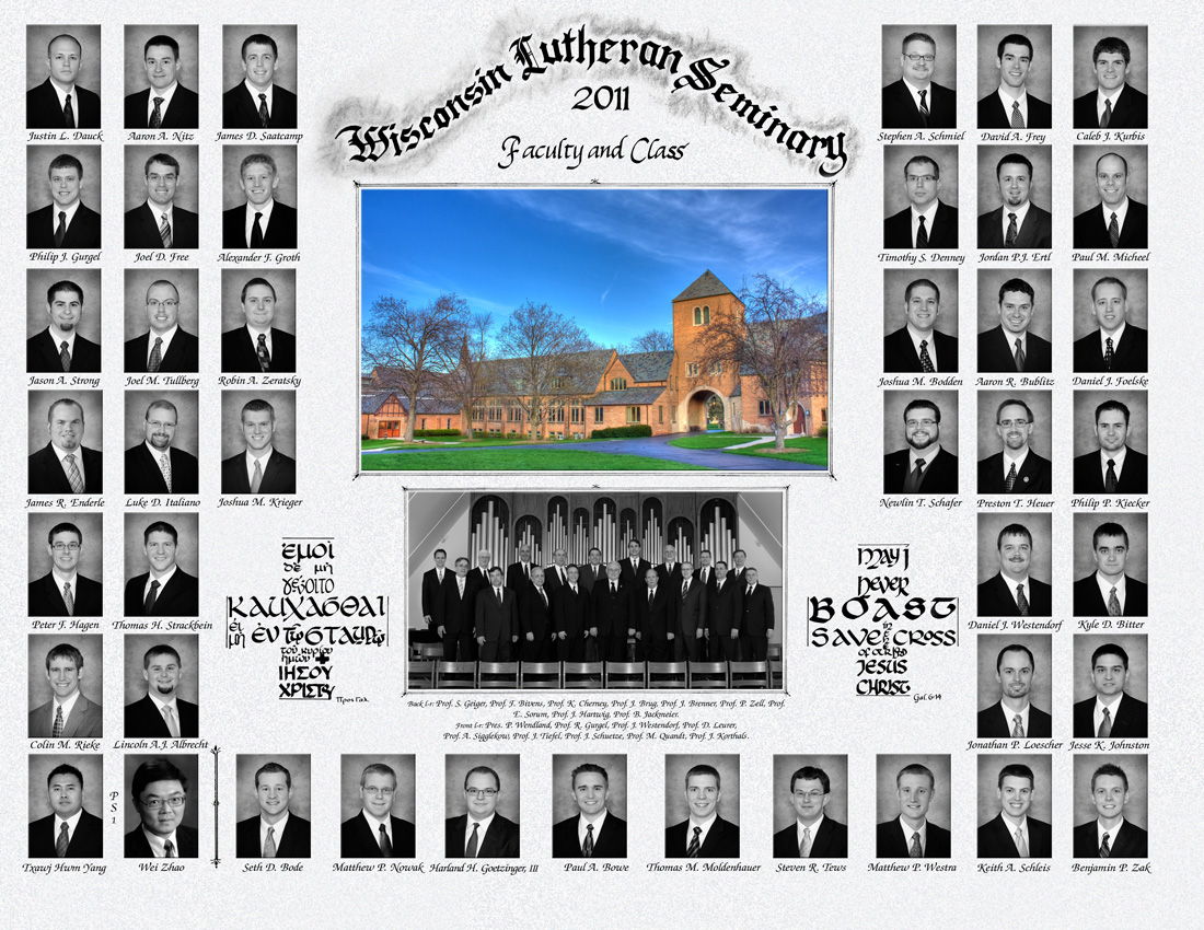 2023 Wisconsin Lutheran Seminary Call List Graduates 2011 | Wisconsin Lutheran Seminary
